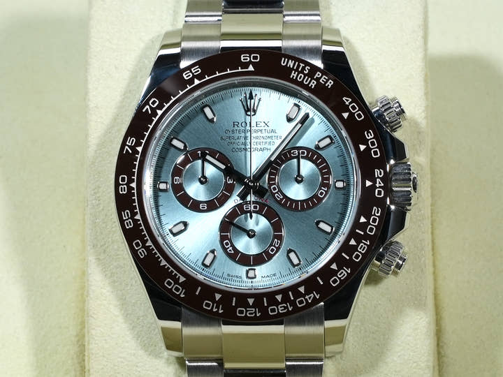 Rolex Daytona Ref. 116506 Platinum Ice Blue Dial