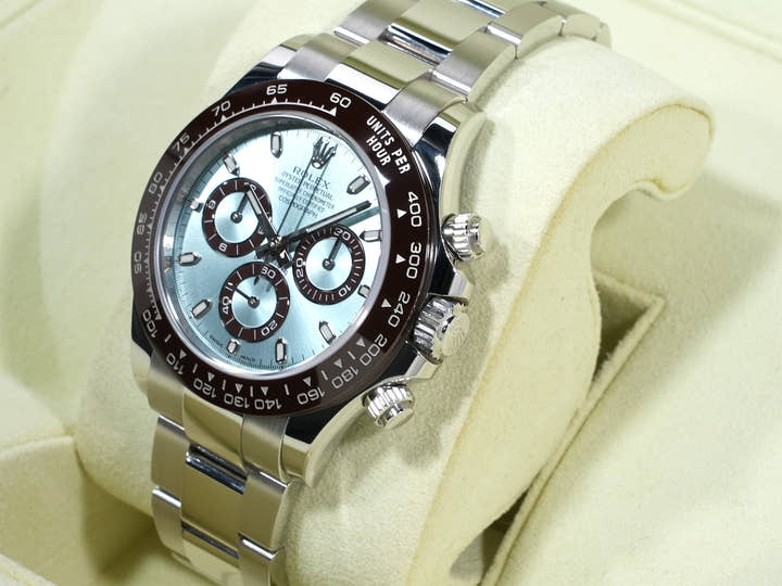Rolex Daytona Ref. 116506 Platinum Ice Blue Dial