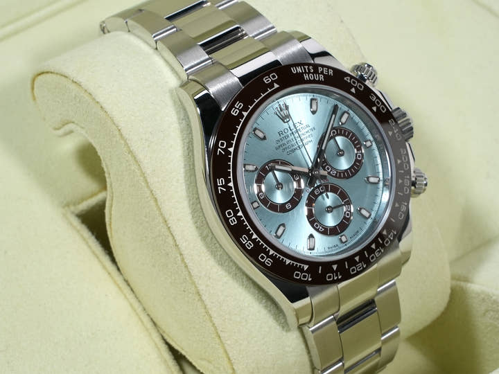 Rolex Daytona Ref. 116506 Platinum Ice Blue Dial