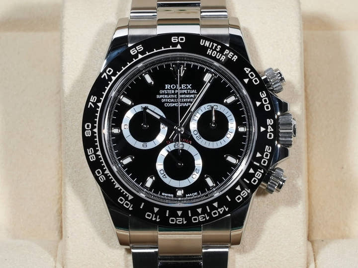 ロレックス デイトナ Ref.116500LN ステンレススチール ブラック文字盤