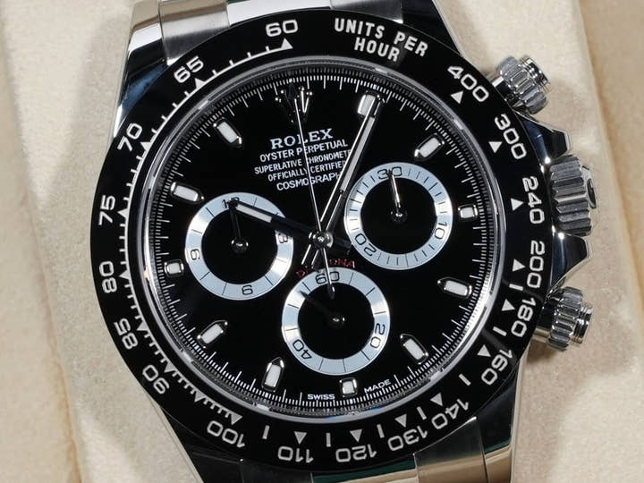 ロレックス デイトナ Ref.116500LN ステンレススチール ブラック文字盤