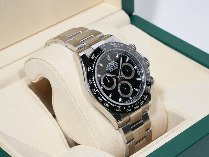 ロレックス デイトナ Ref.116500LN ステンレススチール ブラック文字盤
