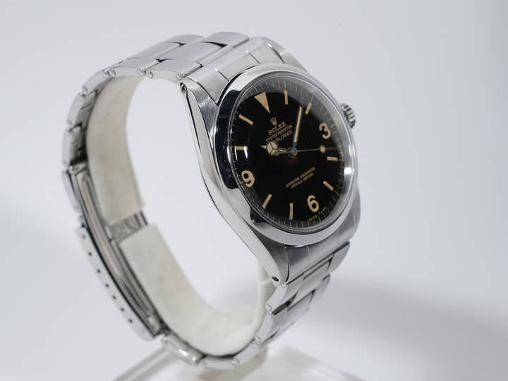 ロレックス エクスプローラーI Ref.1016M ステンレススチール トロピカル文字盤