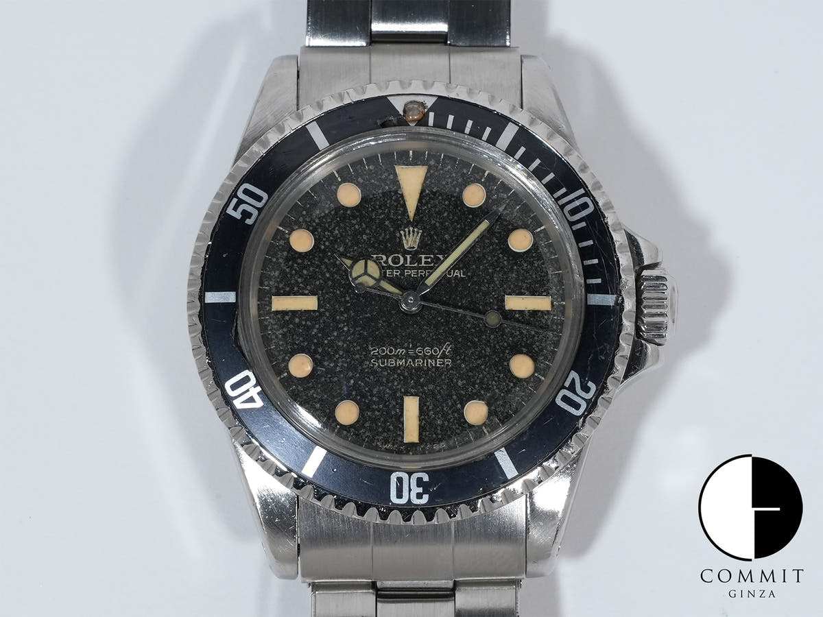 ロレックス サブマリーナー Ref.5513M ステンレススチール ブラック文字盤