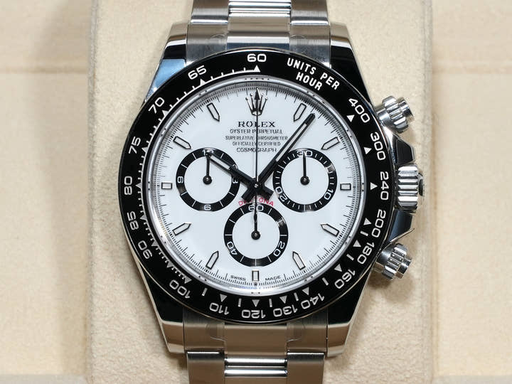 ロレックス デイトナ Ref.126500LN ステンレススチール ホワイト文字盤