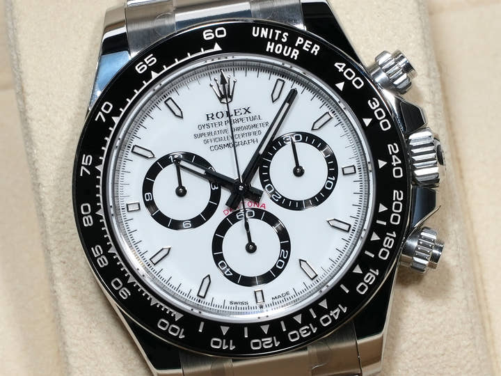 ロレックス デイトナ Ref.126500LN ステンレススチール ホワイト文字盤