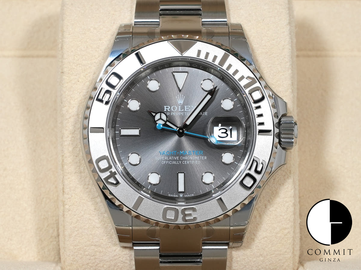 ロレックス ヨットマスター40 Ref.126622 ステンレススチール/プラチナ スレート文字盤