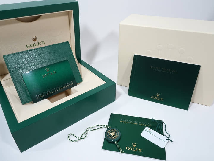 ロレックス ヨットマスター40 Ref.126622 ステンレススチール/プラチナ スレート文字盤