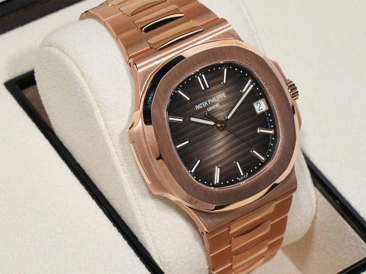 Patek Philippe Nautilus Ref. 5711/1R-001 Rose Gold Brown/Black Gradient Dial