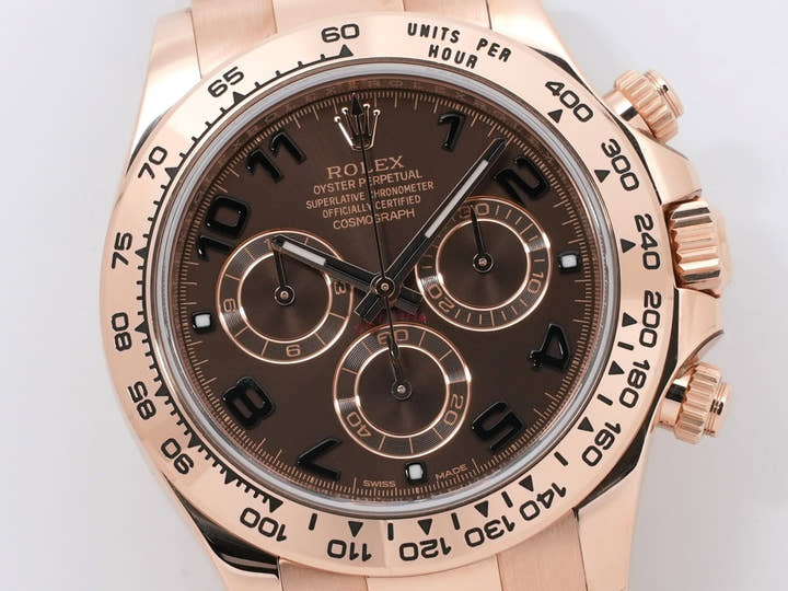 ロレックス デイトナ Ref.116505 エバーローズゴールド チョコレート文字盤