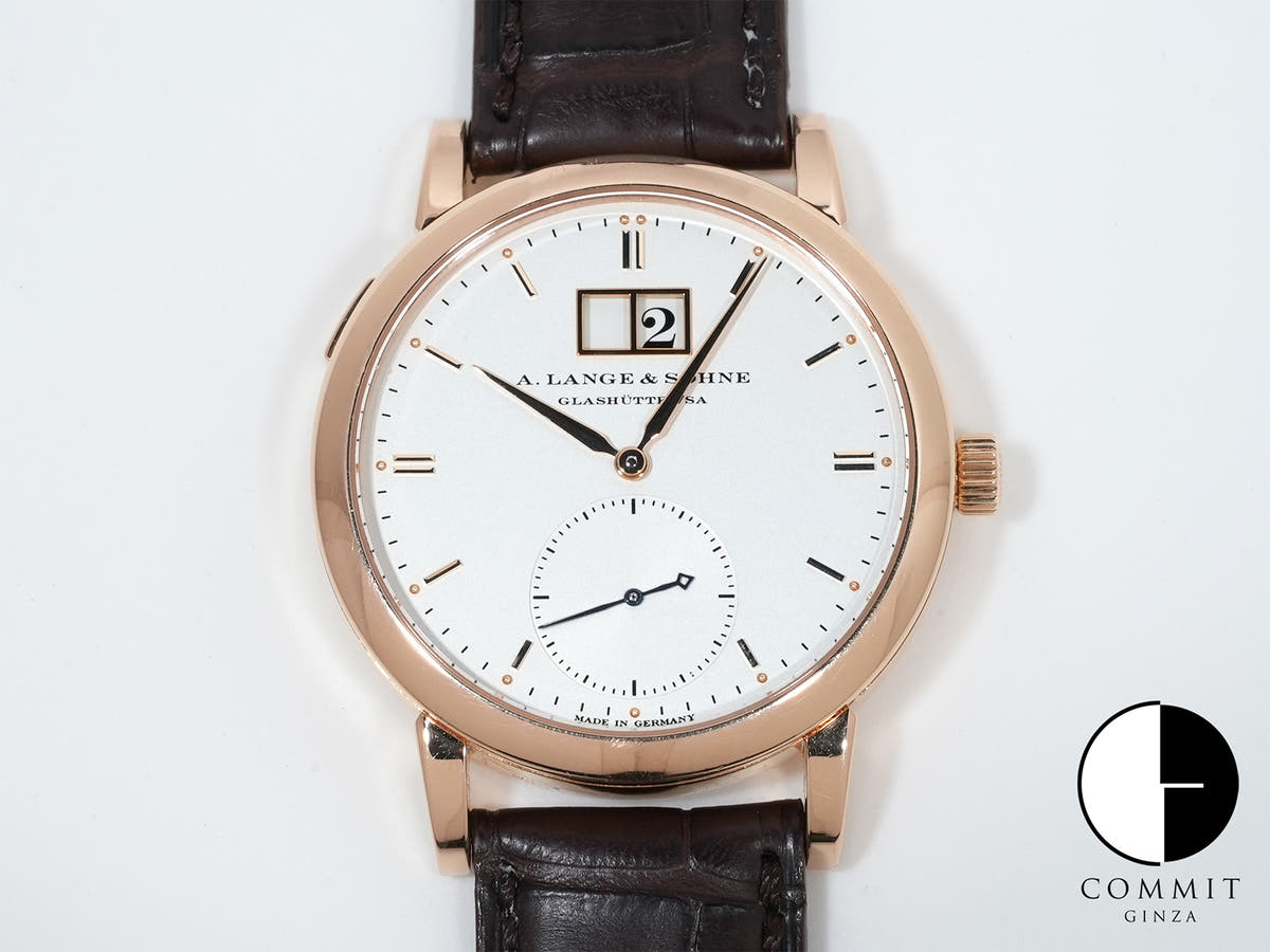 A.ランゲ&ゾーネ サクソニア Ref.315.032 18KPG シルバー文字盤 中古 zwyfzmoa