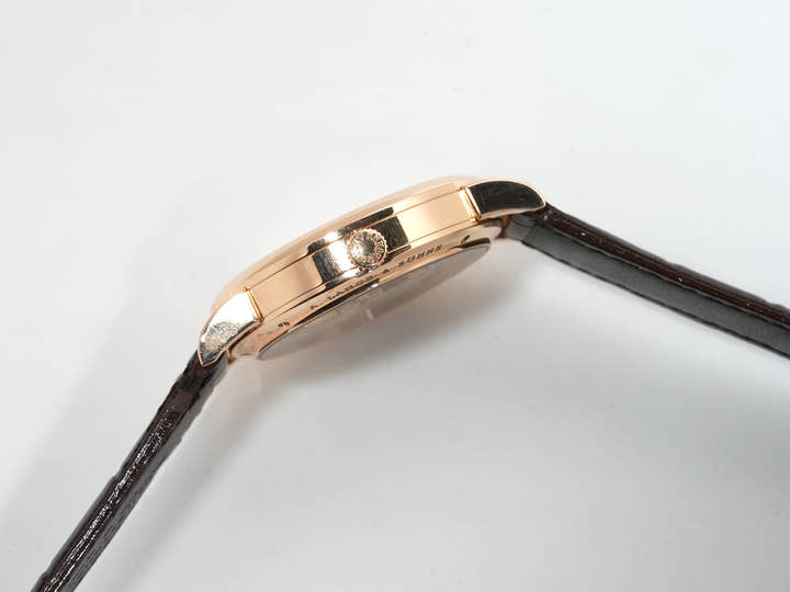 A.ランゲ&ゾーネ サクソニア Ref.315.032 18KPG シルバー文字盤 中古 zwyfzmoa