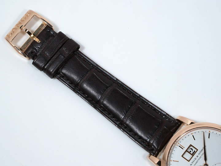 A.ランゲ&ゾーネ サクソニア Ref.315.032 18KPG シルバー文字盤 中古 zwyfzmoa