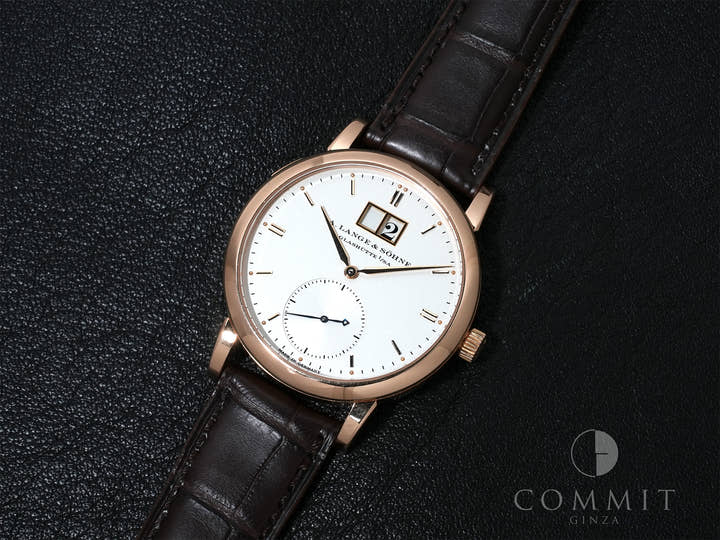 A.ランゲ&ゾーネ サクソニア Ref.315.032 18KPG シルバー文字盤 中古 zwyfzmoa