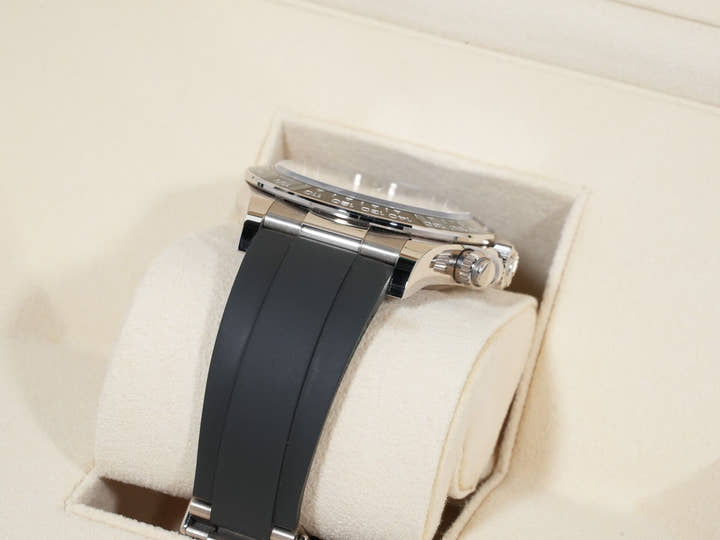 Rolex Daytona Ref. 126519LN White Gold Bright Black x Steel Dial