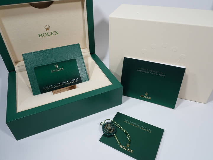 Rolex Daytona Ref. 126519LN White Gold Bright Black x Steel Dial