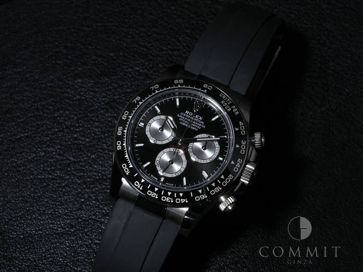 Rolex Daytona Ref. 126519LN White Gold Bright Black x Steel Dial