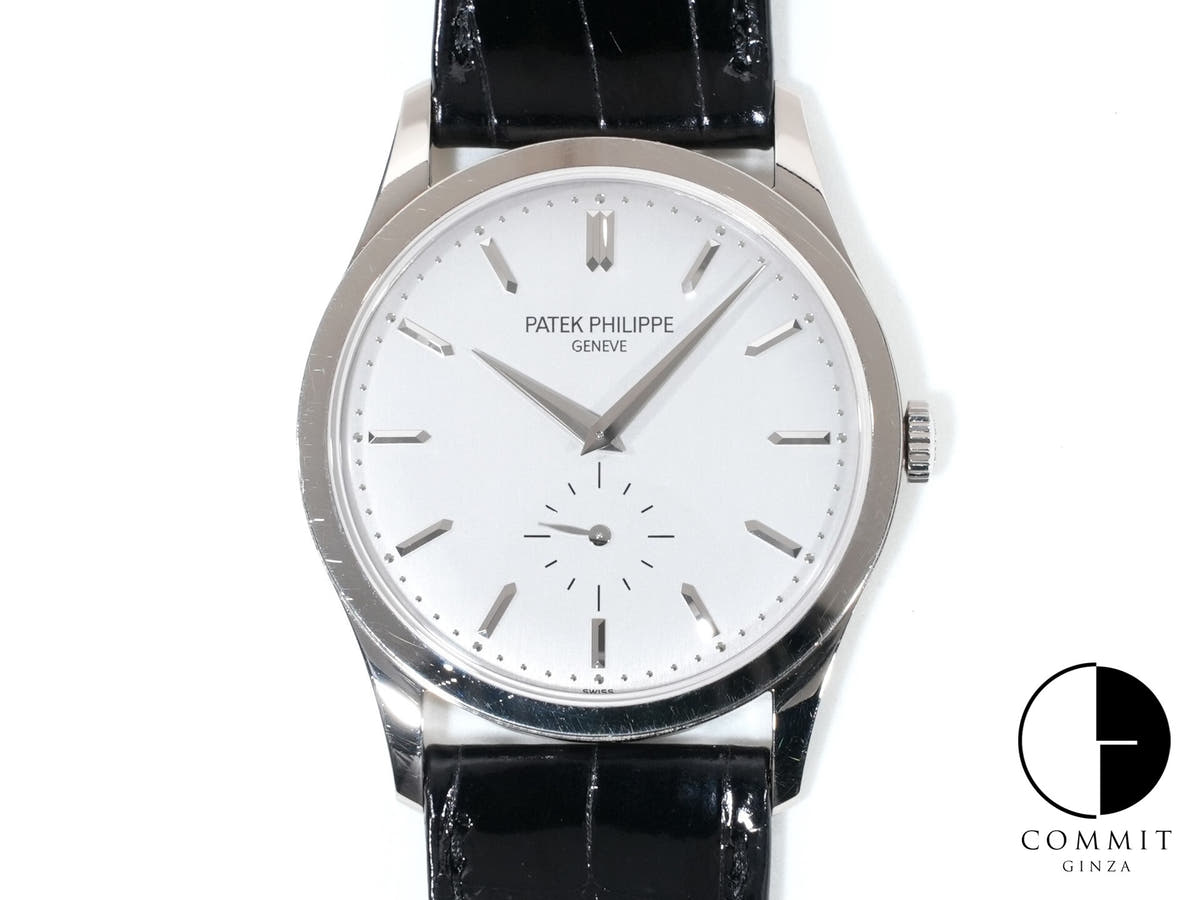 Patek Philippe Calatrava Ref. 5196G-001 White Gold Silver Dial