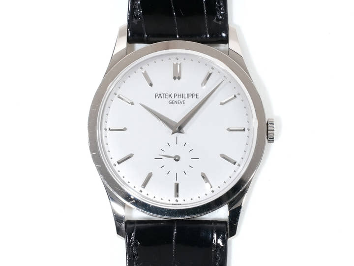Patek Philippe Calatrava Ref. 5196G-001 White Gold Silver Dial