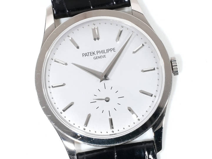 Patek Philippe Calatrava Ref. 5196G-001 White Gold Silver Dial