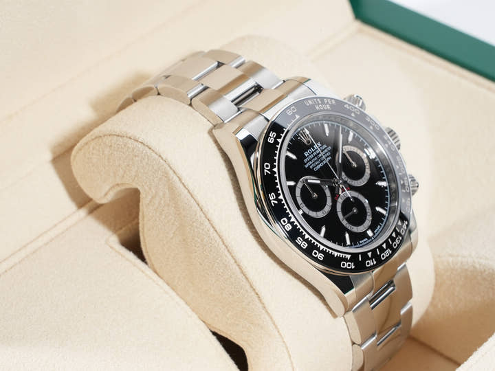 ロレックス デイトナ Ref.126500LN ステンレススチール ブラック文字盤