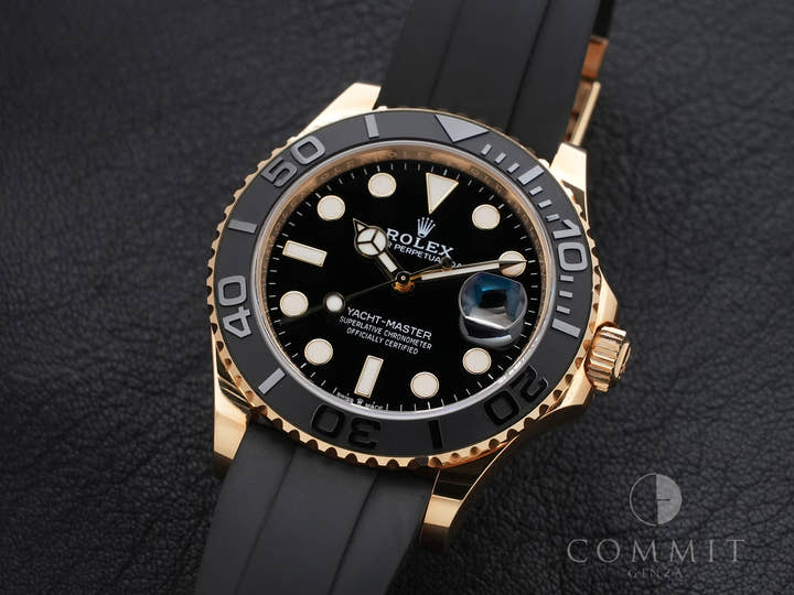 ロレックス ヨットマスター42 Ref.226658 イエローゴールド ブラック文字盤