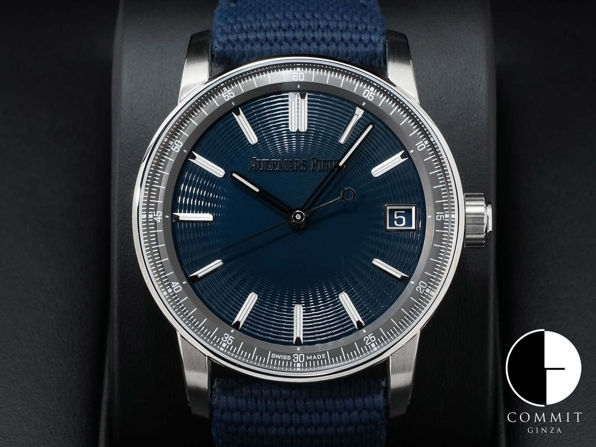 オーデマピゲ CODE 11.59 バイ オーデマ ピゲ Ref.15210ST.OO.A348KB.01 ステンレススチール ナイトブルー文字盤