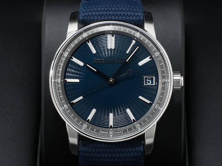 オーデマピゲ CODE 11.59 バイ オーデマ ピゲ Ref.15210ST.OO.A348KB.01 ステンレススチール ナイトブルー文字盤