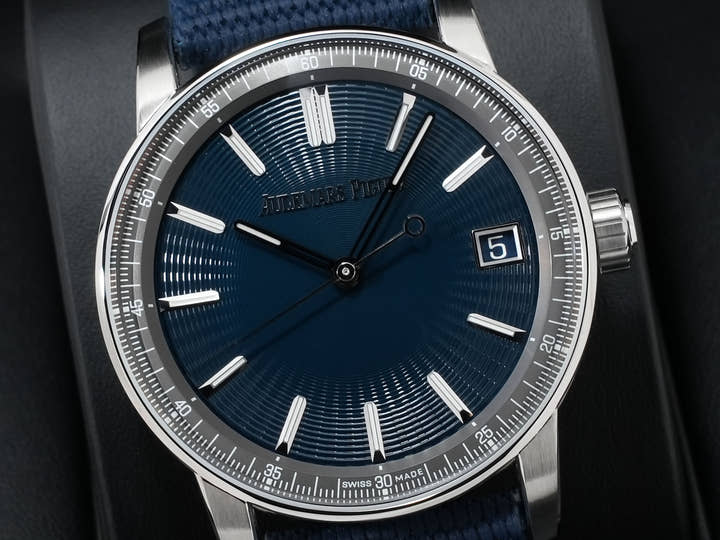 オーデマピゲ CODE 11.59 バイ オーデマ ピゲ Ref.15210ST.OO.A348KB.01 ステンレススチール ナイトブルー文字盤