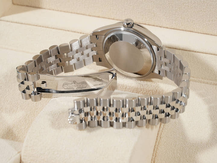 ロレックス デイトジャスト31 Ref.278274 ステンレススチール/ホワイトゴールド フローラルモチーフ文字盤 ジュビリーブレスレット