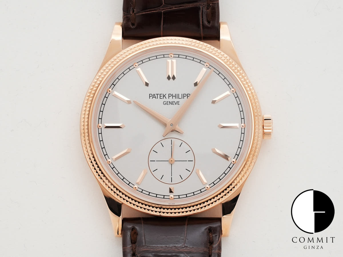 パテックフィリップ カラトラバ Ref.6119R-001 ローズゴールド シルバー文字盤