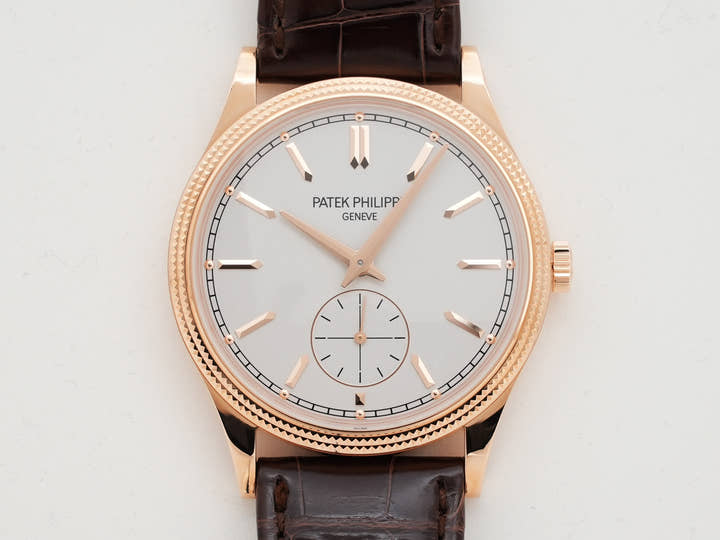 パテックフィリップ カラトラバ Ref.6119R-001 ローズゴールド シルバー文字盤