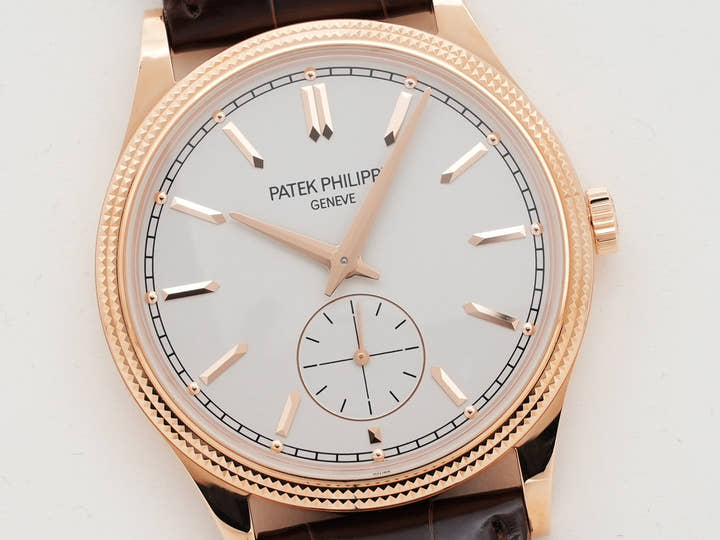 パテックフィリップ カラトラバ Ref.6119R-001 ローズゴールド シルバー文字盤