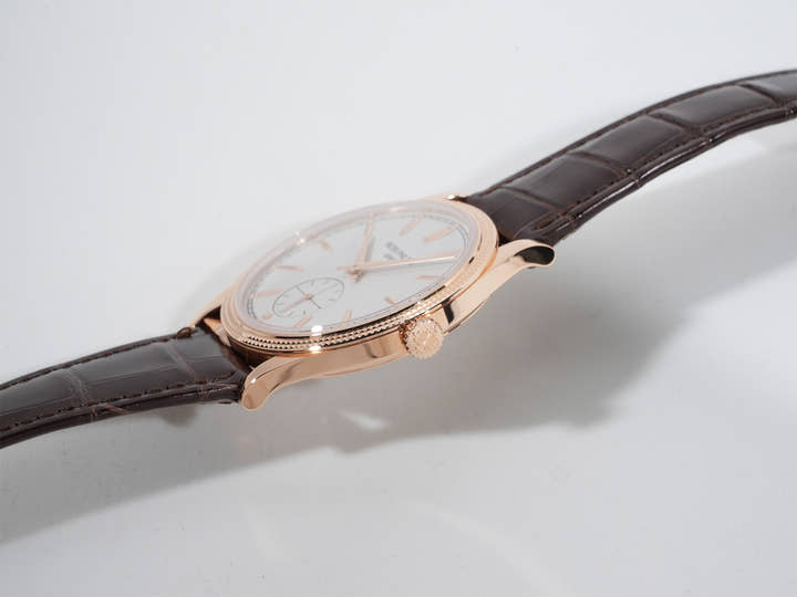 パテックフィリップ カラトラバ Ref.6119R-001 ローズゴールド シルバー文字盤