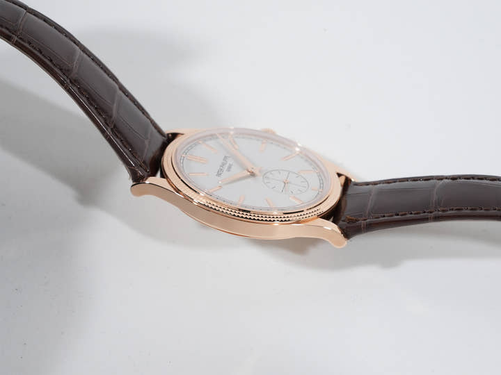 パテックフィリップ カラトラバ Ref.6119R-001 ローズゴールド シルバー文字盤