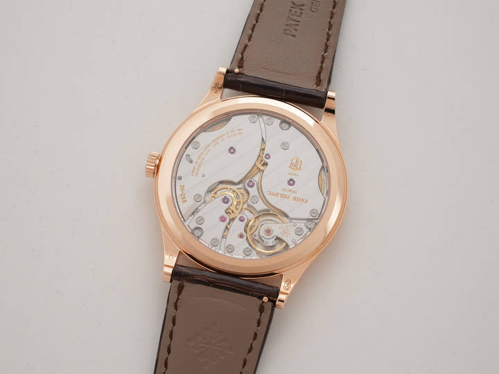 パテックフィリップ カラトラバ Ref.6119R-001 ローズゴールド シルバー文字盤