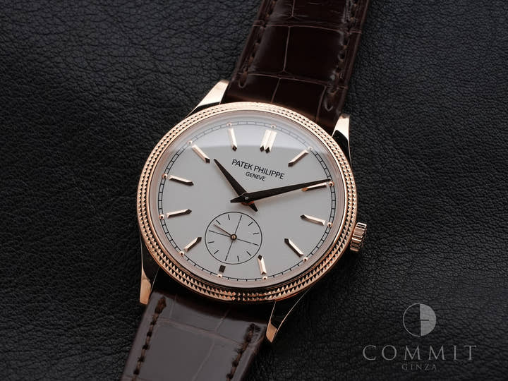 パテックフィリップ カラトラバ Ref.6119R-001 ローズゴールド シルバー文字盤
