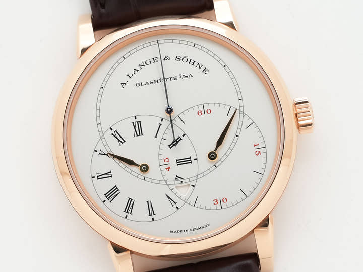 A. Lange & Söhne Richard Lange Jumping Seconds Ref.252.032 Silver Dial Good Condition Used fzo4qrgm