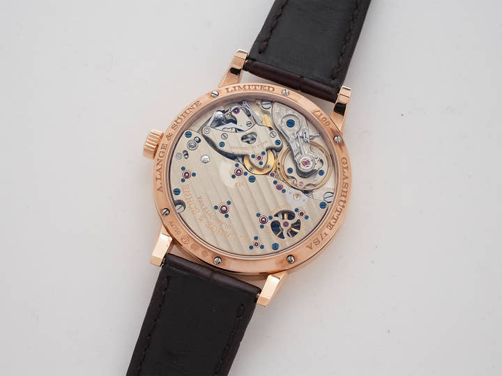 A. Lange & Söhne Richard Lange Jumping Seconds Ref.252.032 Silver Dial Good Condition Used fzo4qrgm