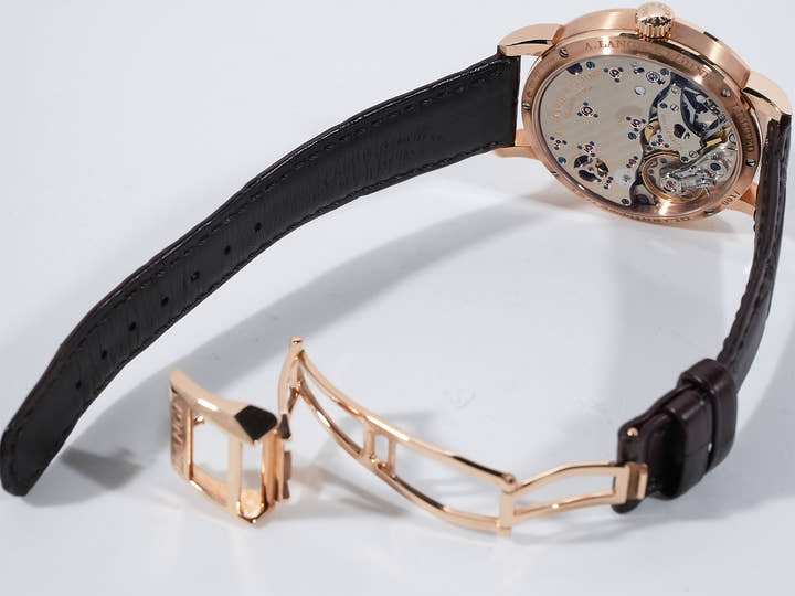 A. Lange & Söhne Richard Lange Jumping Seconds Ref.252.032 Silver Dial Good Condition Used fzo4qrgm