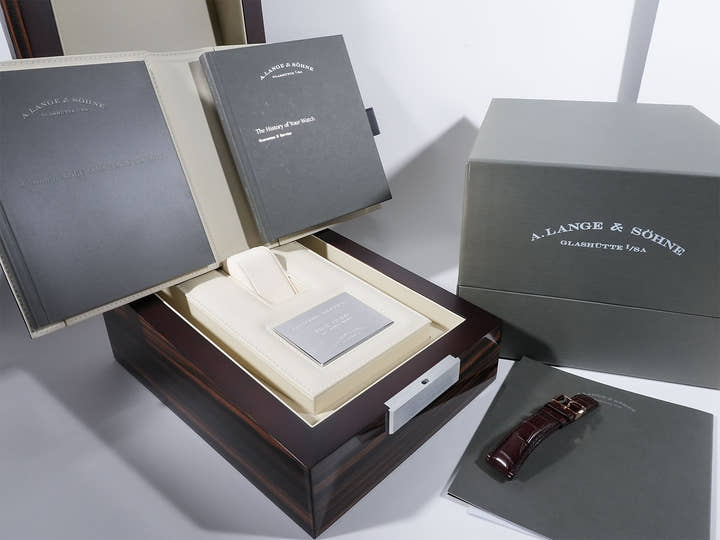 A. Lange & Söhne Richard Lange Jumping Seconds Ref.252.032 Silver Dial Good Condition Used fzo4qrgm