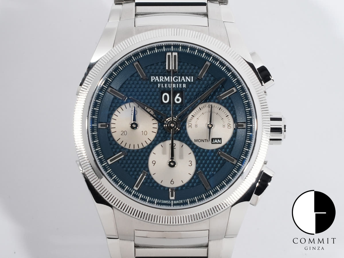 パルミジャーニフルリエ トンダグラフGT ヨシダスペシャル Ref.PFS906-1020002-100182 ブルー文字盤 美中古 pzzysfy8