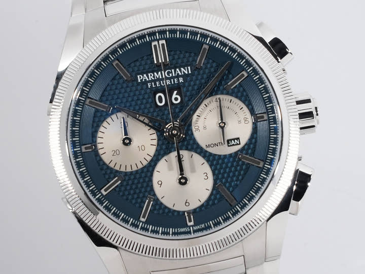 パルミジャーニフルリエ トンダグラフGT ヨシダスペシャル Ref.PFS906-1020002-100182 ブルー文字盤 美中古 pzzysfy8