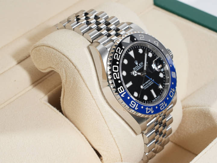 ロレックス GMTマスターII Ref.126710BLNR ステンレススチール ブラック文字盤 ジュビリーブレスレット