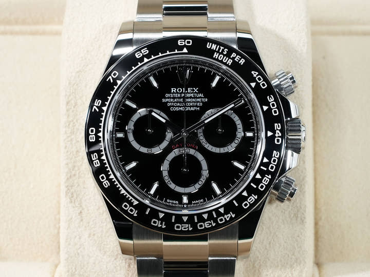 ロレックス デイトナ Ref.126500LN ステンレススチール ブラック文字盤