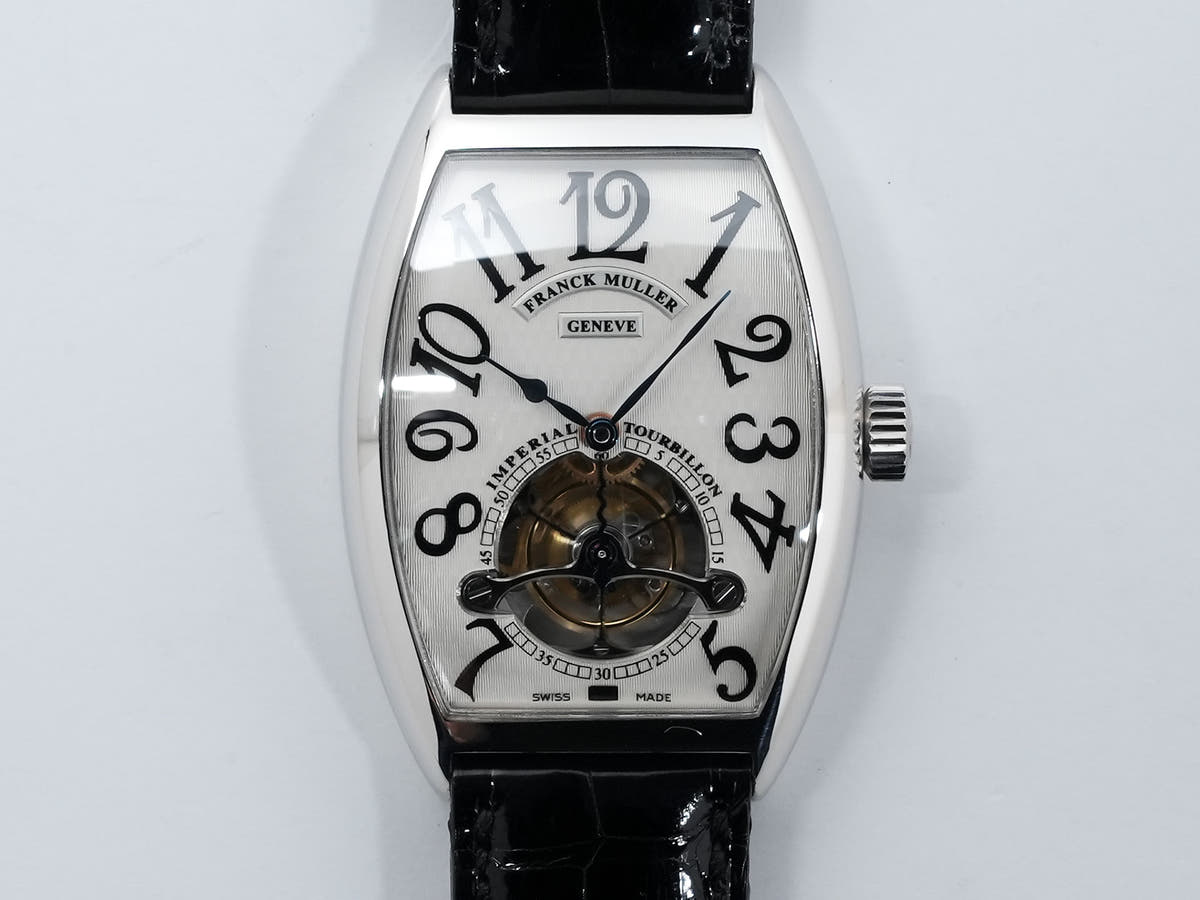 フランクミュラー インペリアル トゥールビヨン Ref.5850T シルバー文字盤 中古 q5sg9yym