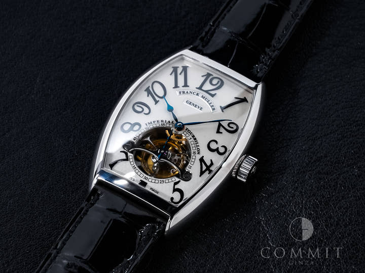 フランクミュラー インペリアル トゥールビヨン Ref.5850T シルバー文字盤 中古 q5sg9yym