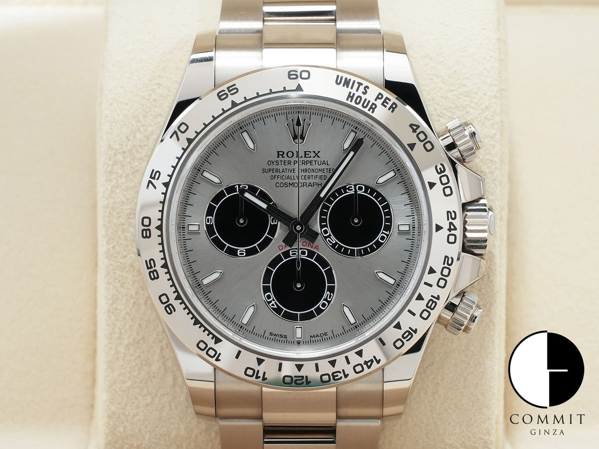 ロレックス デイトナ Ref.126509 ホワイトゴールド スチールxブライトブラック文字盤