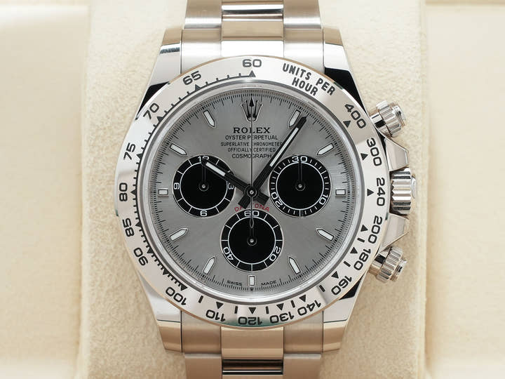 ロレックス デイトナ Ref.126509 ホワイトゴールド スチールxブライトブラック文字盤