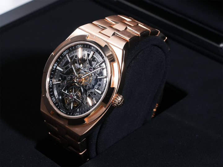 ヴァシュロンコンスタンタン オーヴァーシーズ トゥールビヨン スケルトン Ref.6000V/110R-B934 18KPG スケルトン文字盤 美中古 kqpohudh